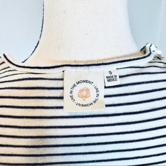 Live in the Moment Striped Blouse - Picture 5 of 5